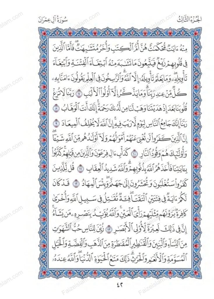 Surah Al Imran faizeislam (2)