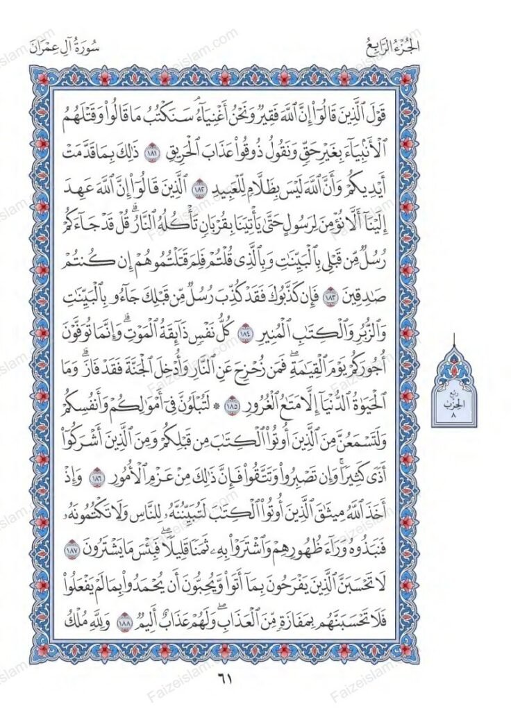 Surah Al Imran faizeislam (21)