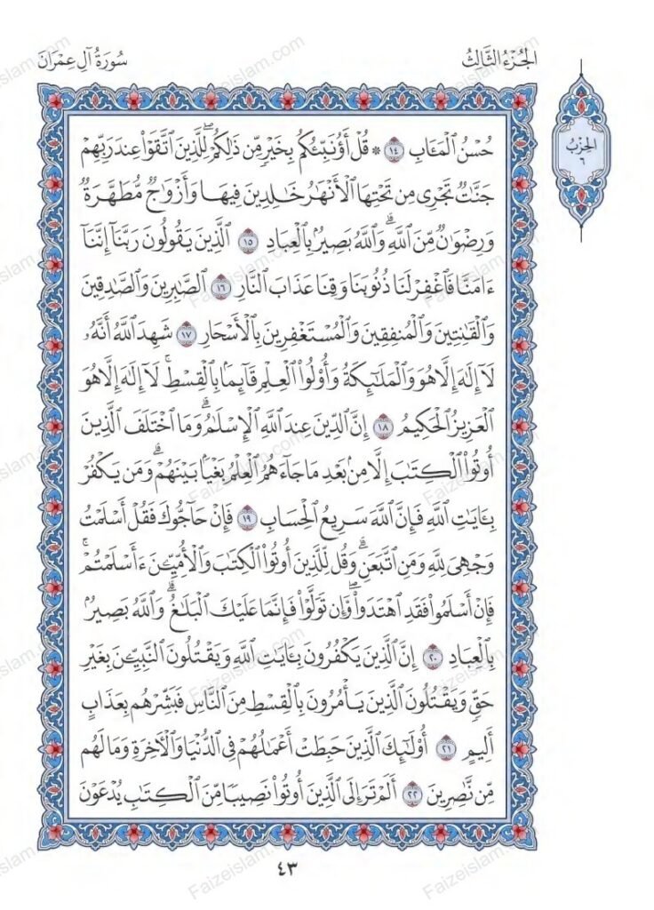 Surah Al Imran faizeislam (3)