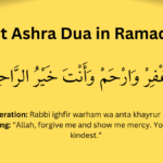 1st ashra dua by faizeislam