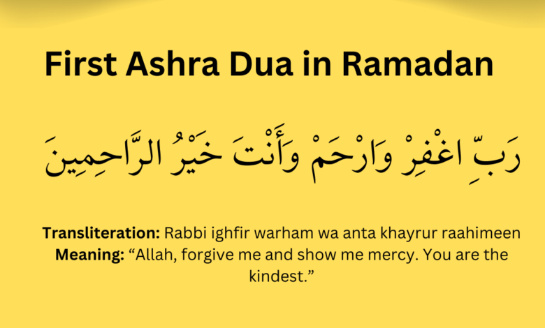 1st ashra dua by faizeislam