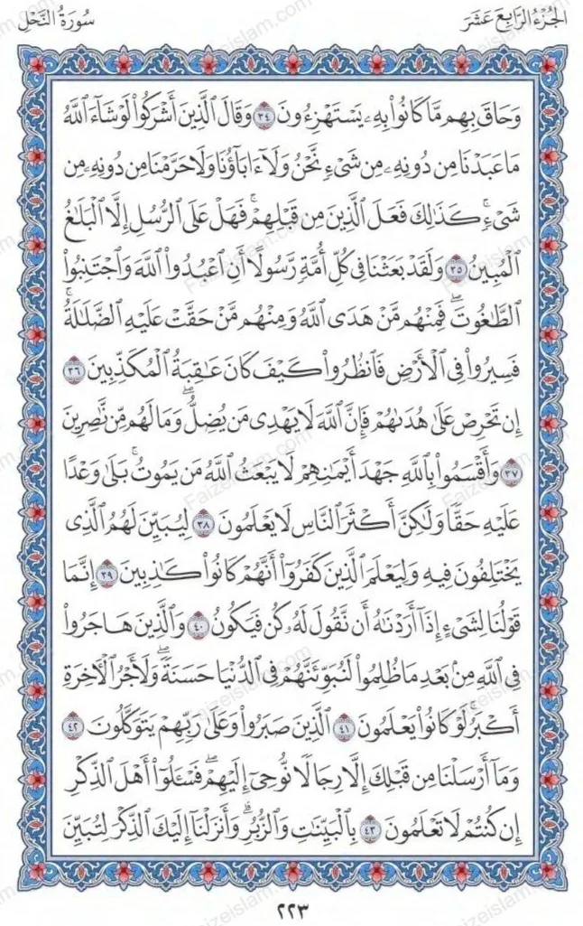 Surah An Nahl by faiz e islam (4)