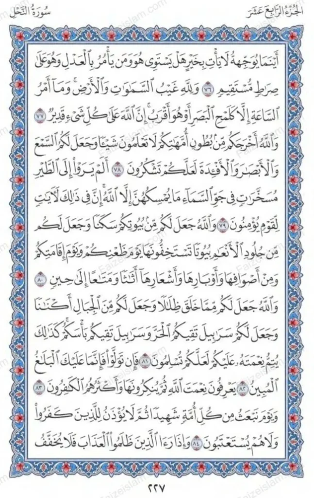 Surah An Nahl by faiz e islam (8)