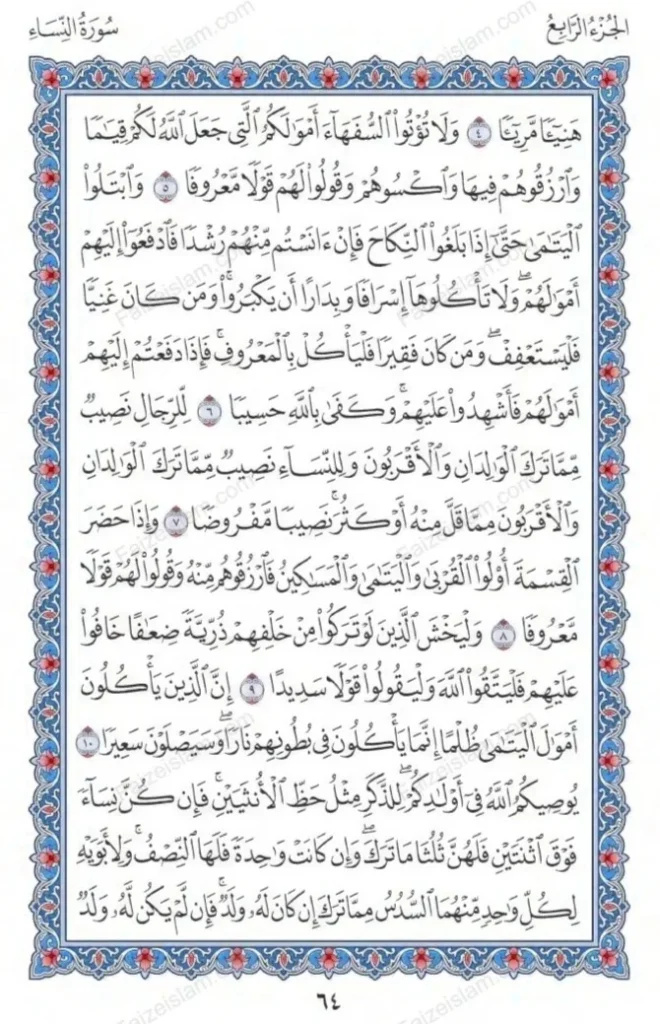 Surah An Nisa faizeislam (2)