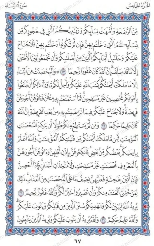 Surah An Nisa faizeislam (5)