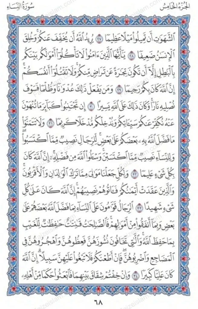 Surah An Nisa faizeislam (6)