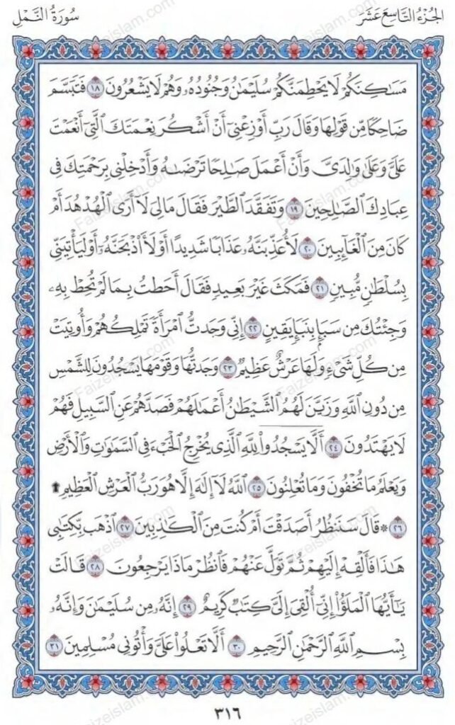 Surah An Naml by faiz e islam (3)