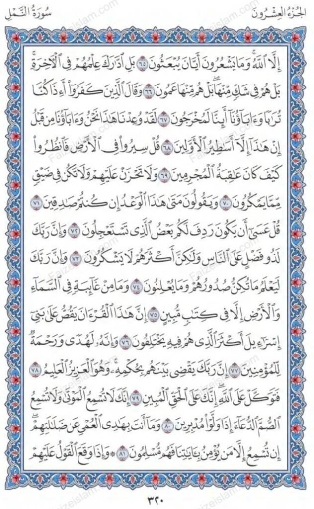Surah An Naml by faiz e islam (7)