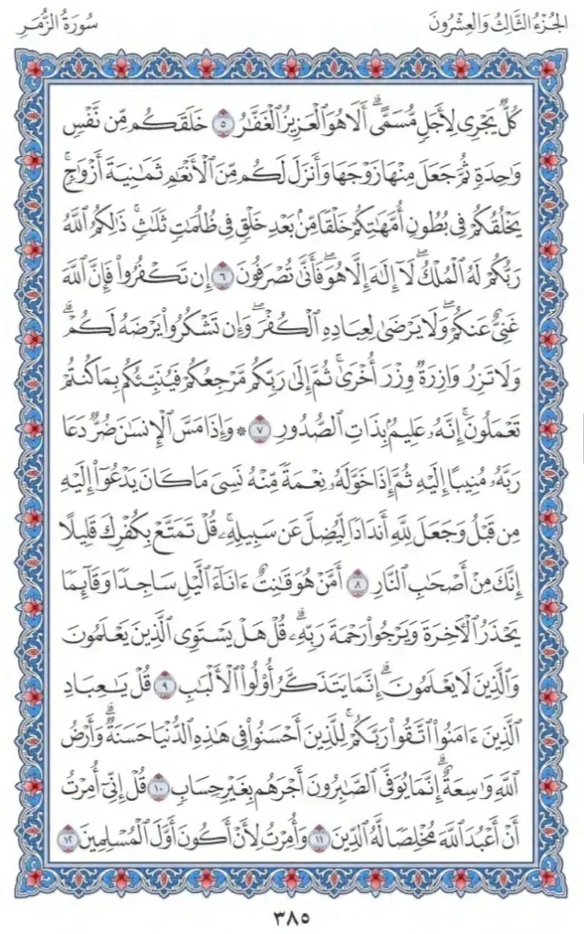 Surah Az Zumar by faiz e islam (2)