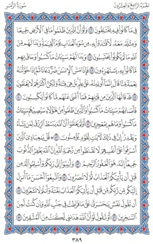 Surah Az Zumar by faiz e islam (6)