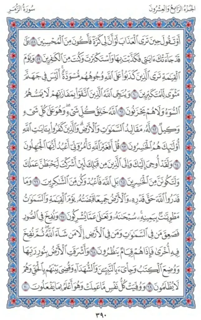 Surah Az Zumar by faiz e islam (7)